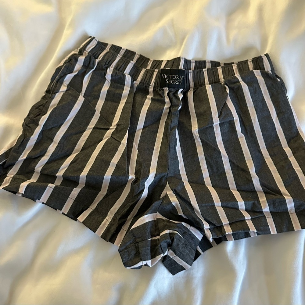 Victoria's Secret Striped Sleep Shorts